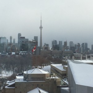 Toronto skyline facing south from Bloor